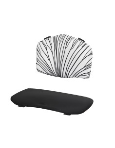 KinderKraft възглавничка за ENOCK ЧЕРНО/БЯЛА