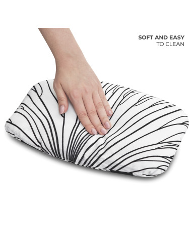 KinderKraft възглавничка за ENOCK ЧЕРНО/БЯЛА