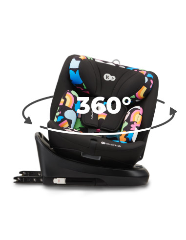 KinderKraft I-Grow столче за кола HAPPY SHAPES