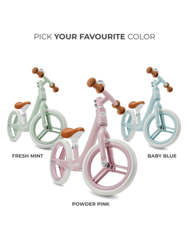 Kinderkraft FLY PLUS колело за баланс BABY BLUE