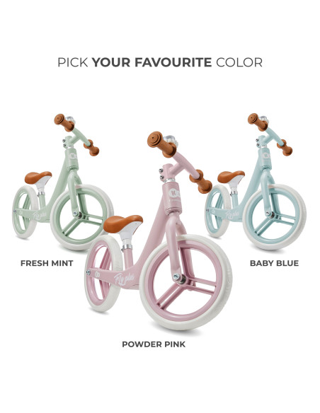 Kinderkraft FLY PLUS колело за баланс BABY BLUE