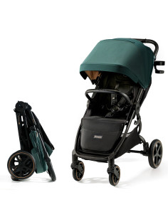Kinderkraft MITZY бебешка количка JADE GREEN 2