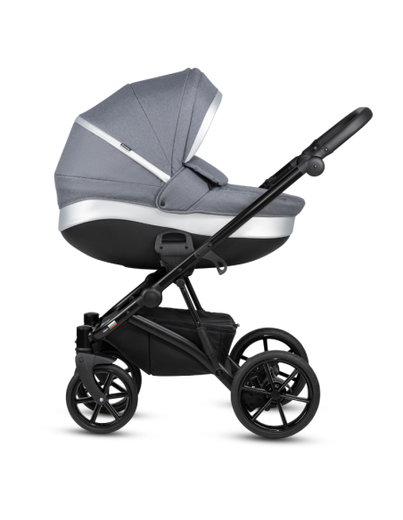 Buba ZAZA2 2в1 бебешка количка 021 Dark Grey