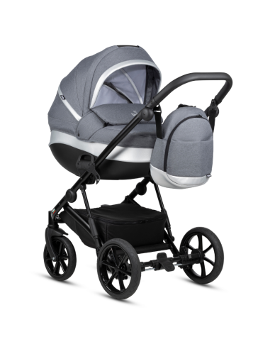 Buba ZAZA2 2в1 бебешка количка 021 Dark Grey