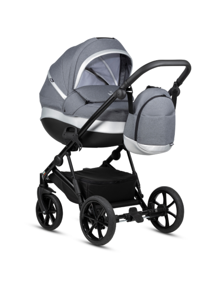 Buba ZAZA2 2в1 бебешка количка 021 Dark Grey