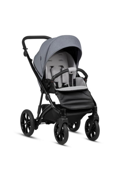 Buba ZAZA2 2в1 бебешка количка 021 Dark Grey