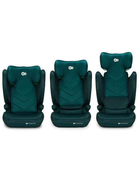 Kinderkraft I-SPARK столче за кола 100-150cm GREEN