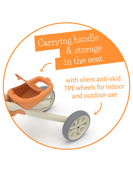 Chillafish Quadie CPQD01GRE играчка за яздене GREY