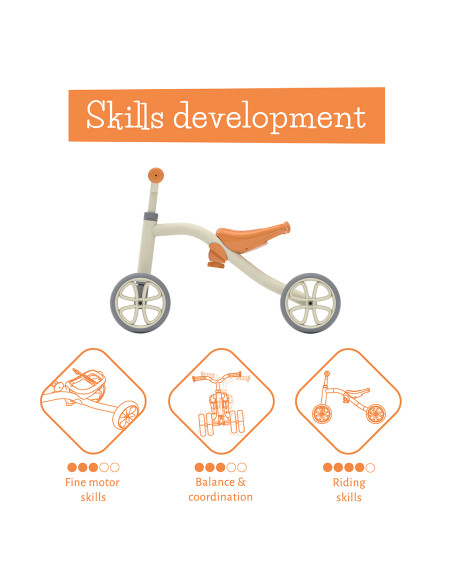 Chillafish Quadie CPQD01GRE играчка за яздене GREY