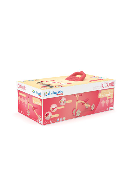 Chillafish Quadie CPQD01PEA играчка за яздене PEACH