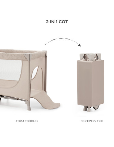 Kinderkraft JOY SIMPLE 2 бебешка кошара BEIGE