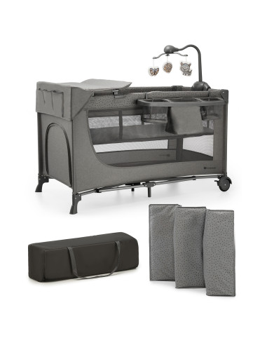 Kinderkraft JOY FULL 2 бебешка кошара с...