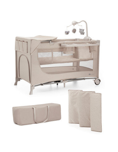 Kinderkraft JOY FULL 2 бебешка кошара с...