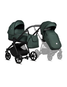 Tutis MIO 3+ бебешка количка 2в1 240 Pacific Green