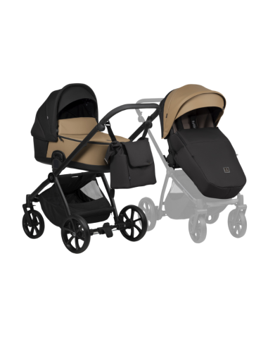 Tutis MIO 3+ Leather бебешка количка 2в1 180 Beige