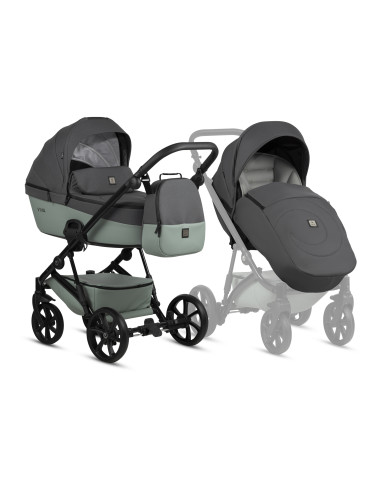 Tutis VIVA 5+ бебешка количка 2в1 039 Sage