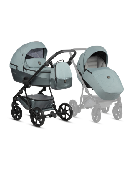 Tutis VIVA 5+ бебешка количка 2в1 063 Turquoise