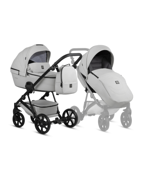 Tutis VIVA 5+ Leather бебешка количка 2в1 085 Cloud