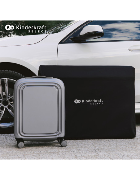 Kinderkraft MOON DREAM бебешка кошара BLACK