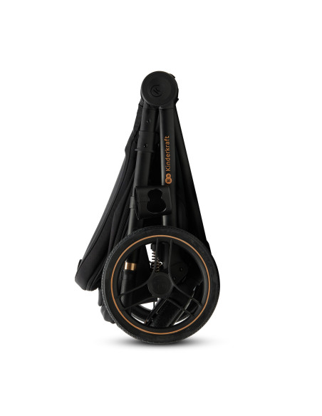 KinderKraft бебешка количка 2в1 NEA 2.0 MIDNIGHT BLACK