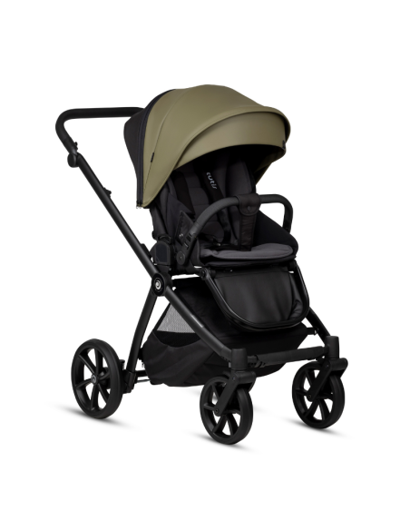 Tutis MIO 3+ Leather бебешка количка 2в1 025 Olive