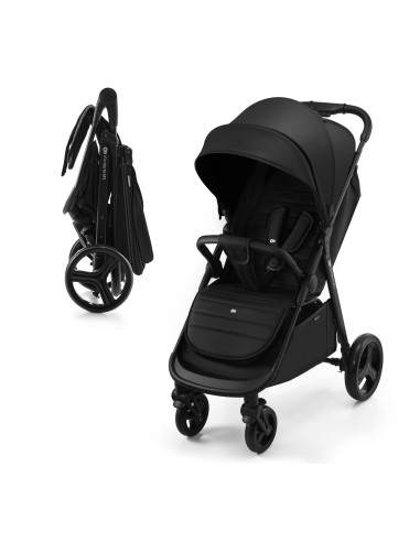 KinderKraft RINE бебешка количка CLASSIC BLACK