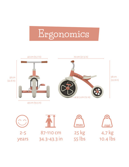 Chillafish Ziggi CPZG01SAL триколка Salmon