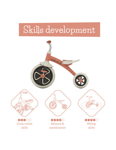 Chillafish Ziggi CPZG01SAL триколка Salmon