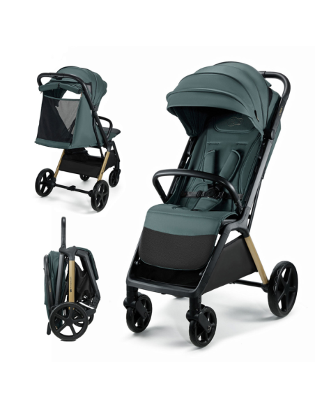 Kinderkraft LOOM бебешка количка JADE GREEN