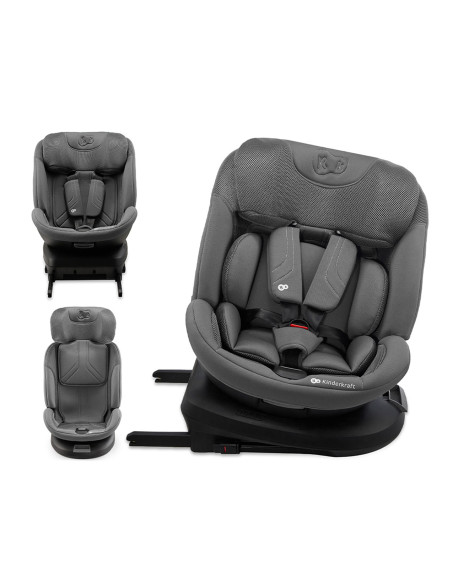 Kinderkraft XPEDITION 3 столче за кола i-Size GREY