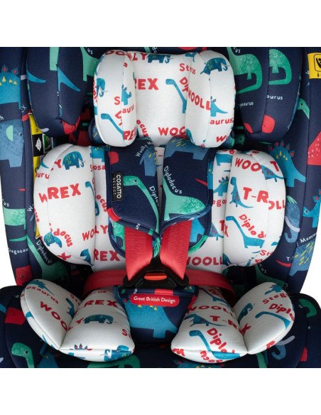 Cosatto CT5829 Get Set Gro I-Size 360 столче за кола D IS FOR DINO