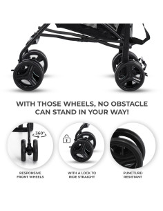 Kinderkraft бебешка количка TIK STONE BEIGE 2