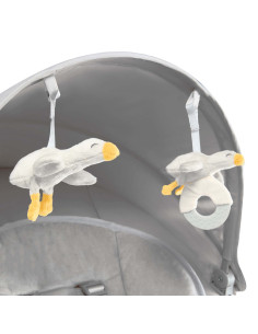 Kinderkraft TULSY шезлонг GREY