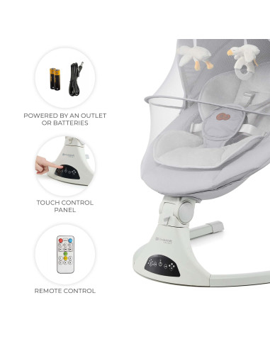 Kinderkraft TULSY шезлонг GREY