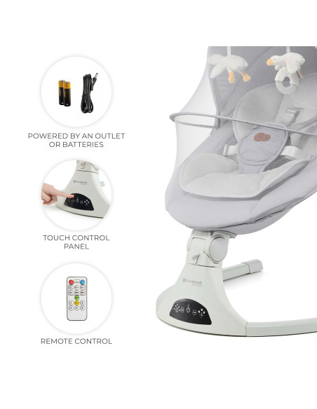 Kinderkraft TULSY шезлонг GREY