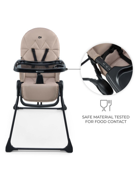 Kinderkraft BINCI столче за хранене BEIGE