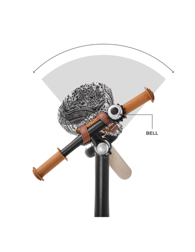 Kinderkraft RAPID 2 колело за баланс BIZUU BLACK