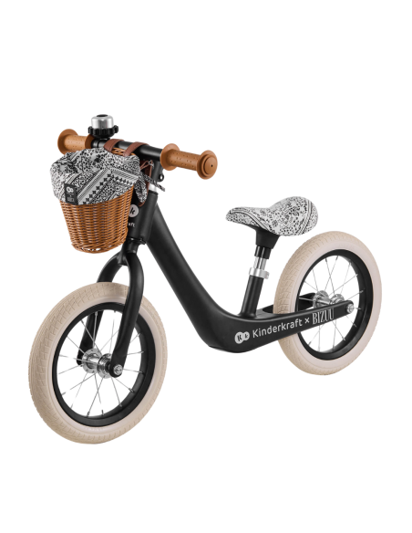 Kinderkraft RAPID 2 колело за баланс BIZUU BLACK