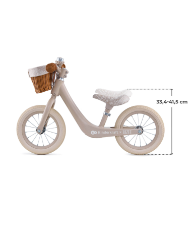Kinderkraft RAPID 2 колело за баланс BIZUU BEIGE