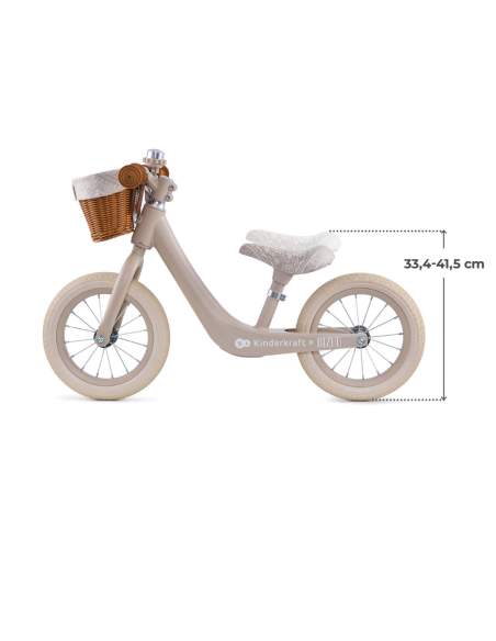 Kinderkraft RAPID 2 колело за баланс BIZUU BEIGE
