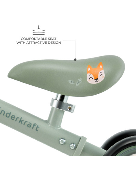 Kinderkraft CUTIE FLASH колело за баланс GREEN