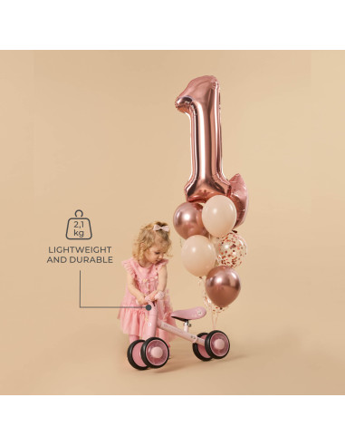 Kinderkraft CUTIE FLASH колело за баланс PINK