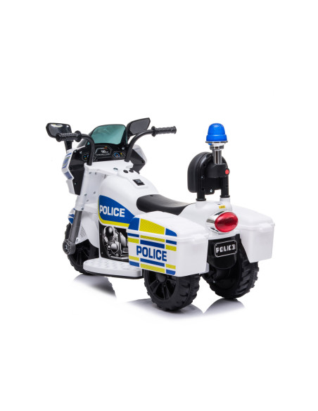 Електрически мотор Полиция бял