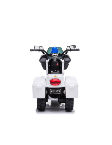 Електрически мотор Полиция бял