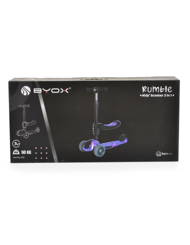 Тротинетка Rumble Purple-dream