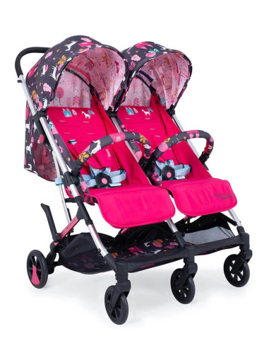Cosatto CT4370 Woosh Double Unicorn Land беб.кол. за близнаци