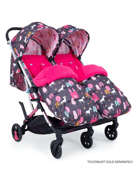 Cosatto CT4370 Woosh Double Unicorn Land беб.кол. за близнаци