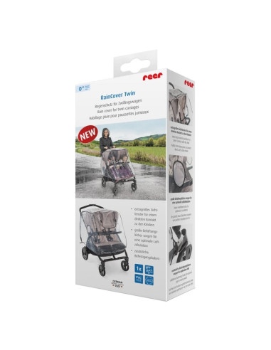 71584 Reer дъждобран за количка за близнаци