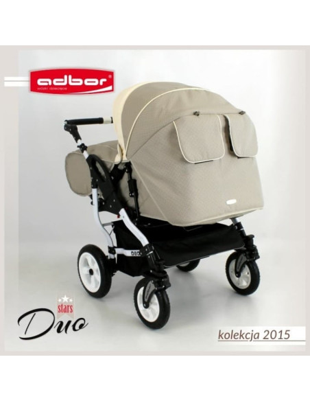 Adbor-Бебешка количка за близнаци Duo Stars цвят:D01