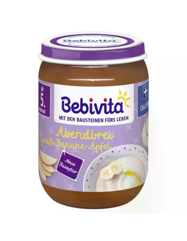 BEBIVITA БИО Млечна каша 14603, храна за бебе, 190гр.